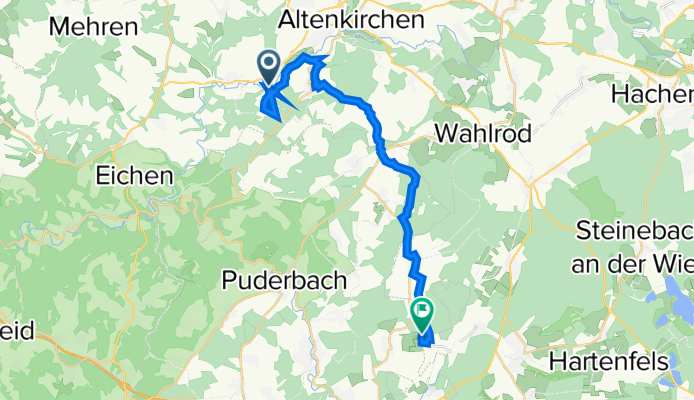 Hauptstraße 4, Schöneberg nach Dierdorf