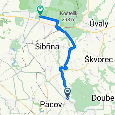 8207: Březí - Sluštice - Praha, Újezd nad Lesy - Praha, Klánovický les