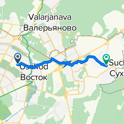 От улица Славинского 4, Минск до улица Героев 120-й дивизии 27, Минск