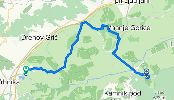 Jezero 79a to Sinja Gorica 57