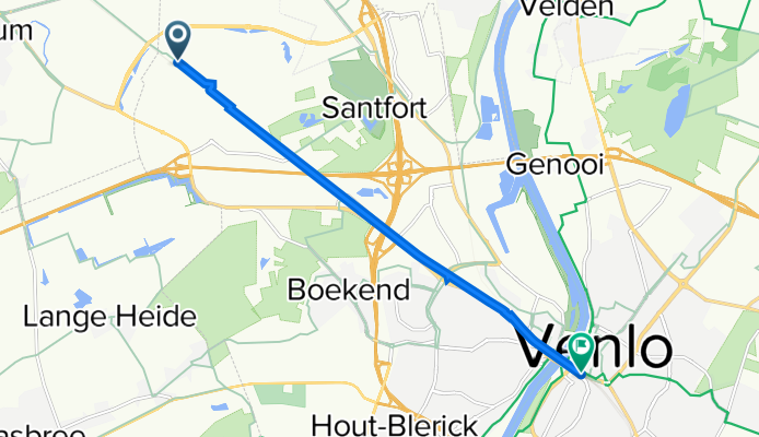 Heierhoevenweg 20–44, Venlo nach Roermondsepoort, Venlo