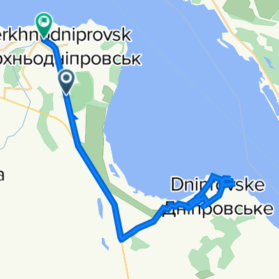 Титова улица, Верхнеднепровск до Шевченко проспект, Верхнеднепровск