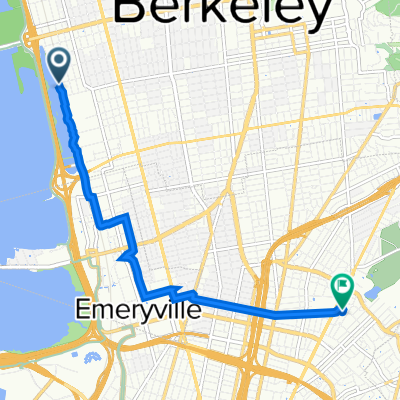 Aquatic Park Trail, Berkeley to 4280 Terrace St, Oakland