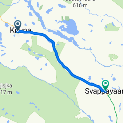 kiruna tourist automietung- svappavaar