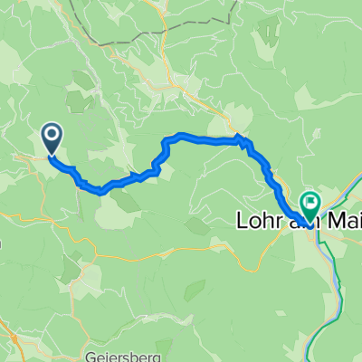 Dorfstraße, Heigenbrücken nach Turmstraße 17, Lohr am Main