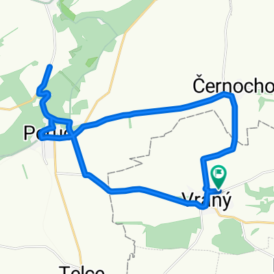 Vraný - Peruc - Vraný