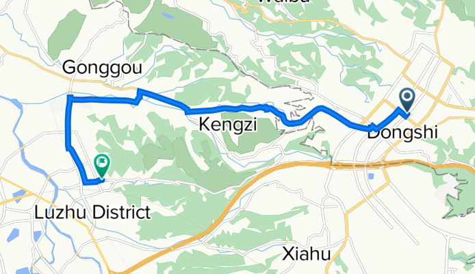 Wenhua 2nd Road Section 1 565, Linkou District to Liufu Road 312, Luzhu District