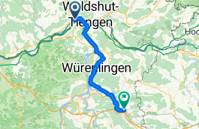 Route in der Bikemap App öffnen