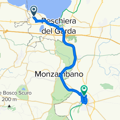Via Bassanella, Peschiera del Garda to Valeggio sul Mincio