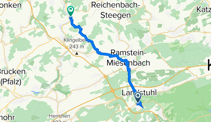 Berliner Straße 36, Landstuhl nach Moorstraße 14, Matzenbach