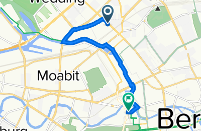 Route in der Bikemap App öffnen