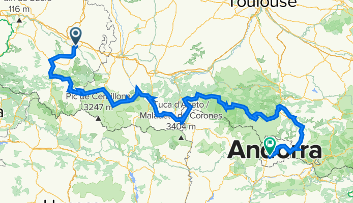 Pau to Andorra