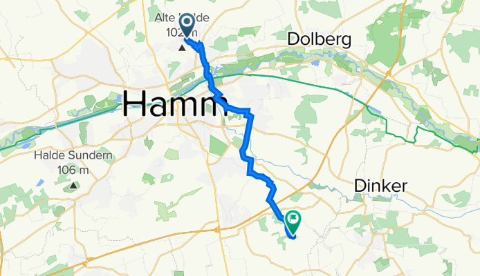 Dasbecker Weg 55, Hamm nach In der Kuhweide 8, Hamm