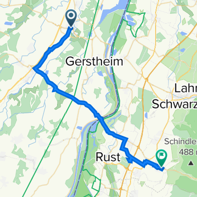 De Rue Brûlée 18, Erstein à Weidenweg 21, Ettenheim