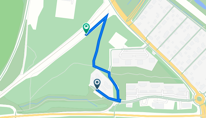 Tapiontie 13, Kouvola to Kyllikintie 8, Kouvola