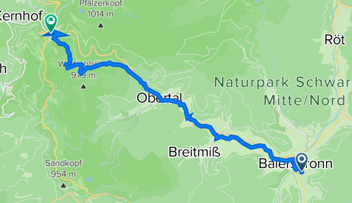 Baiersbronn Ruhestein