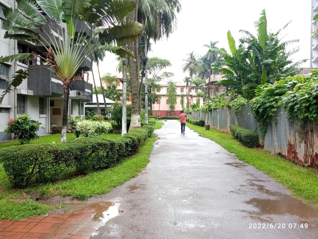 Jagannath Hall Inside Road, Dhaka to Jagannath Hall Inside Road, Dhaka