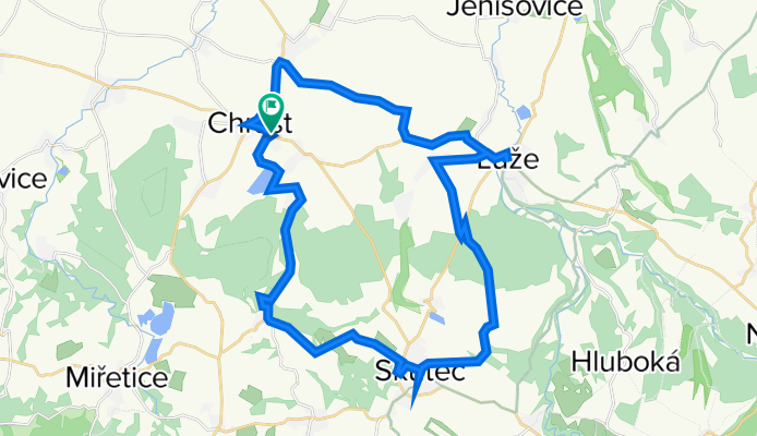 Chrast Luže Skuteč Chrast