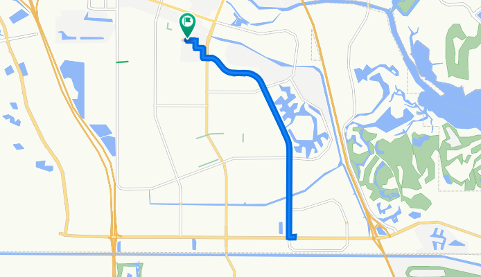 Southwest Aswan Avenue 1057, Port St. Lucie to Southwest Aswan Avenue 1057, Port St. Lucie