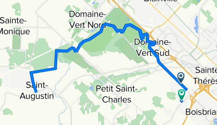 3450 Rue des Francs-Bourgeois, Boisbriand à 3059 Imp J-E-Bernier, Boisbriand