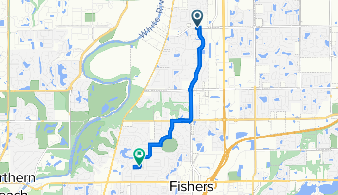 14067 Wheeling Ct, Fishers to 629 Colbarn Dr, Fishers