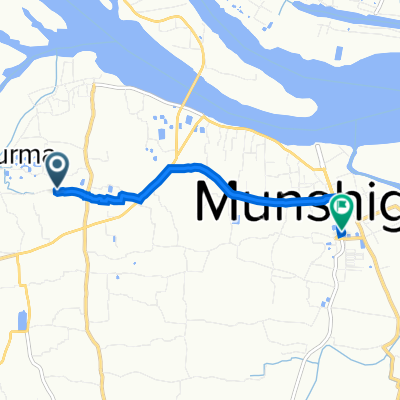 HF4V+936, Mirkadim to GGXP+R5W, Munshiganj