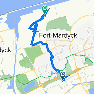 De Cité des Deux Synthe 84, Grande-Synthe à Route R3, Grande-Synthe