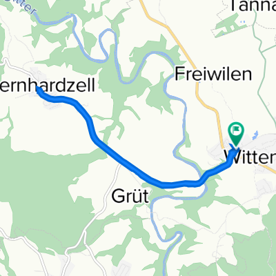 Grüntalstrasse 2–8, Wittenbach nach Im Grüntal 13, Wittenbach