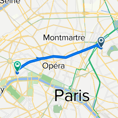 126 Avenue Simón Bolívar, Paris à 20–22 Avenue George V, Paris