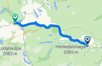 Route in der Bikemap App öffnen