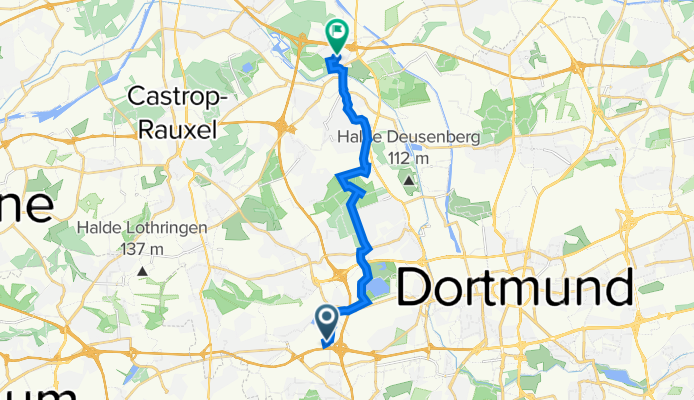 Alter Hellweg 38, Dortmund nach Gröpperheide 3, Dortmund