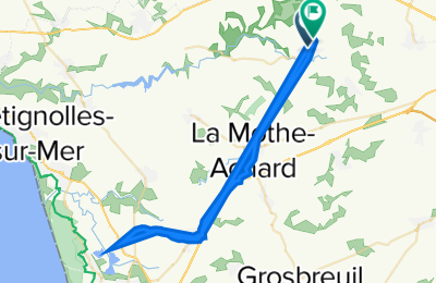 Route in der Bikemap App öffnen