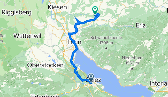 Kornweidliweg 16, Spiez nach Lützimad 7, Unterlangenegg