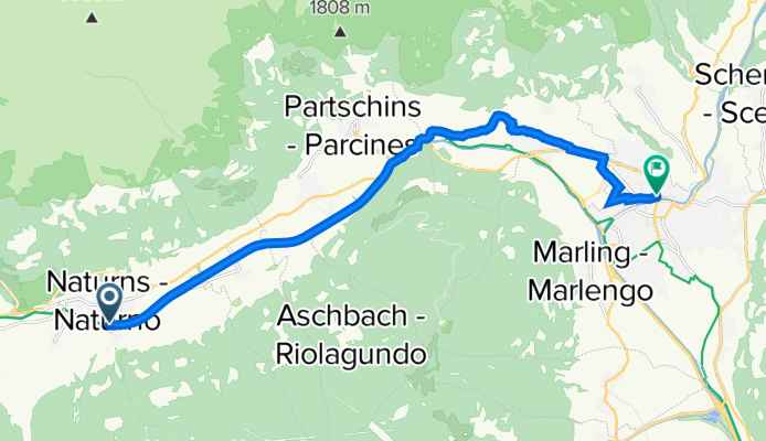 Etsch - Naturns - Meran