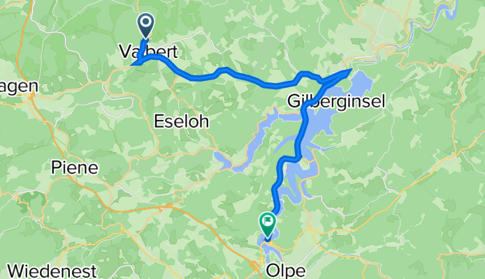 Ebbestraße 22, Meinerzhagen nach L 512, Olpe
