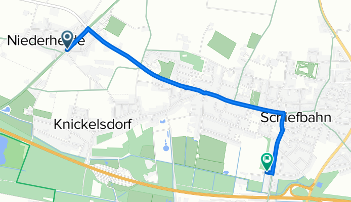 Niederheide 42, Willich nach Linsellesstraße 82, Willich