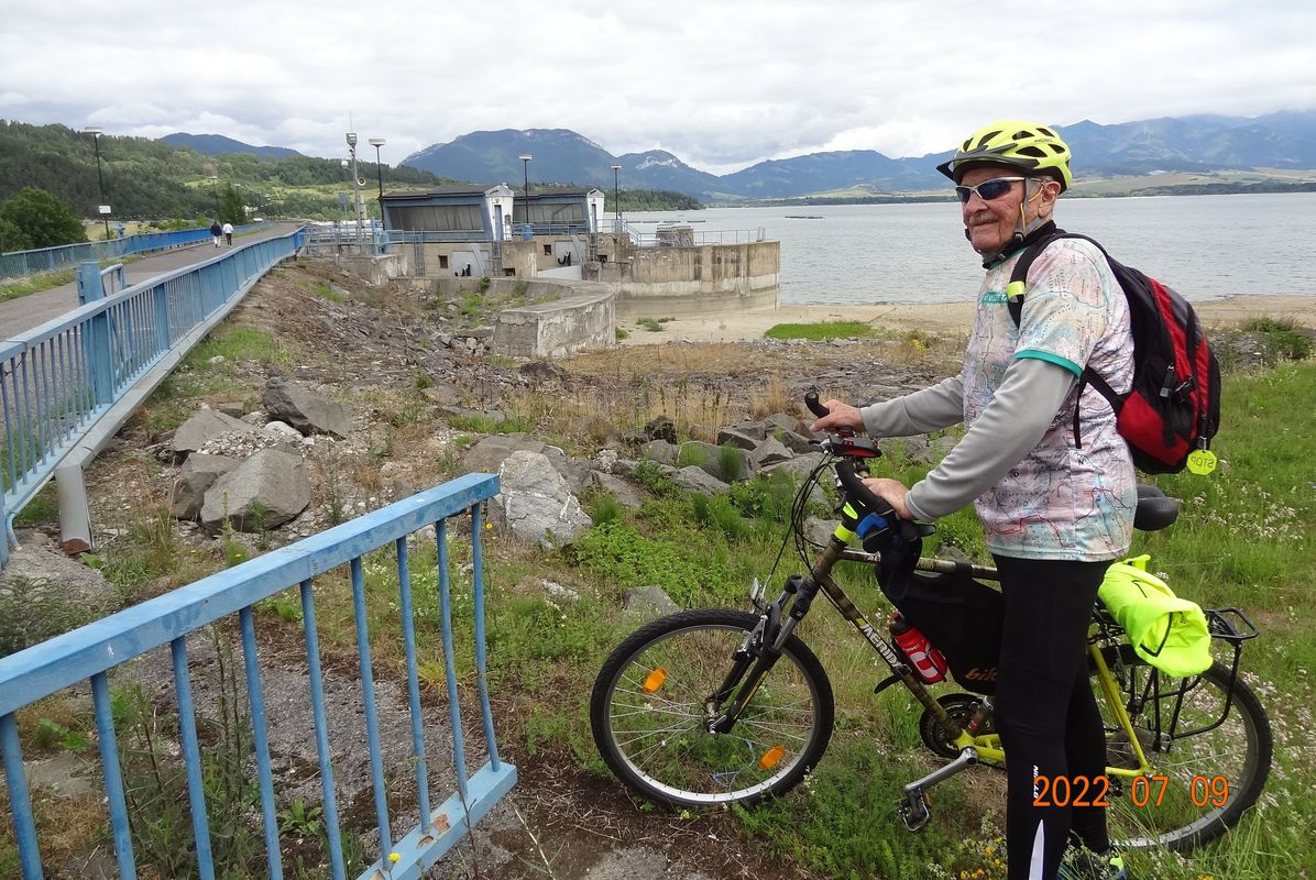 220709 Bike 80+ km Age 80+ Š.Pleso-Ružomberok