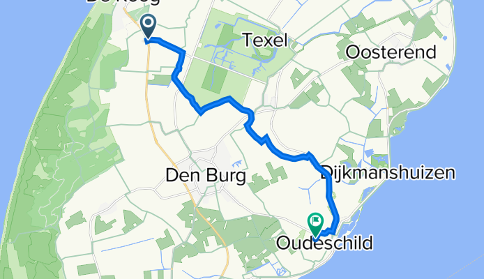 Pijpersdijk 1, De Koog nach Mieland 1, Oudeschild