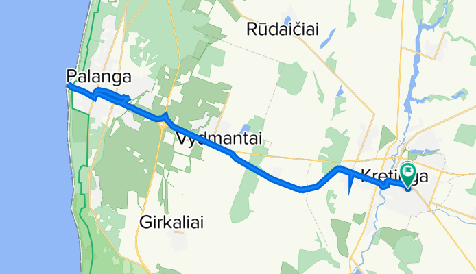 Kęstučio gatvė 36, Kretinga to Akacijų akligatvis 5, Kretinga