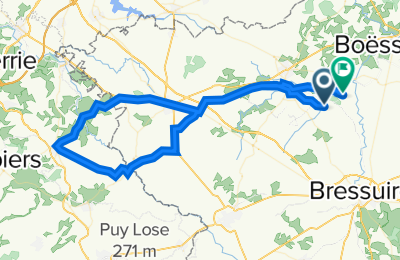 Route in der Bikemap App öffnen