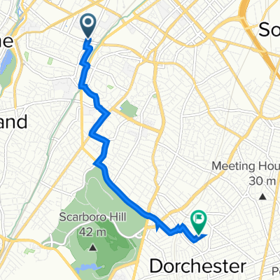 Tremont Street 1451, Boston to Bullard Street 39, Boston