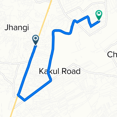 56HH+XWM, Abbottabad to 56PX+R3C, Abbottabad