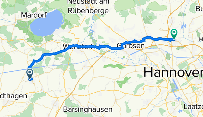 Elbinger Straße 7, Lindhorst nach Marktplatz 4, Langenhagen