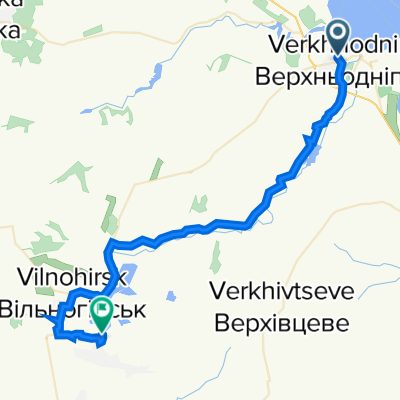 Короленко улица, Pushkarëvka до 48.466° N 34.055° W