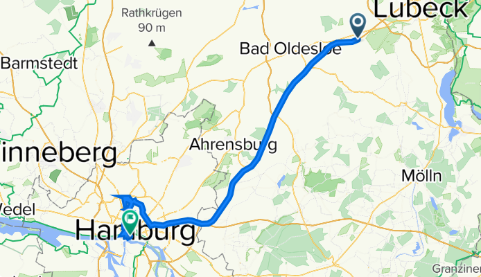 Gemütliche Route in