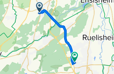 Route in der Bikemap App öffnen