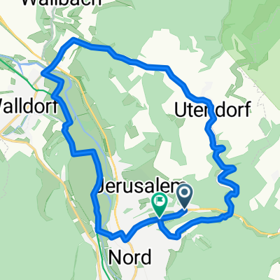 Feierabendrunde: MGN-Walldorf-Utendorf-MGN