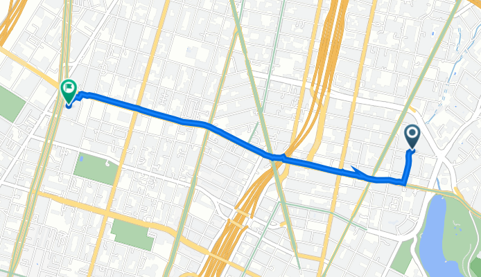 326 24th St, Oakland to 2140 Mandela Pkwy, Oakland