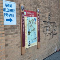 Photo 8 of the Bikemap route "pgh thru 2nd ave trail x ovr hot metal to EFT...to GAP...to and thr u mckeesport..bck..thru Troy hill.dpr I ng garden..homr"