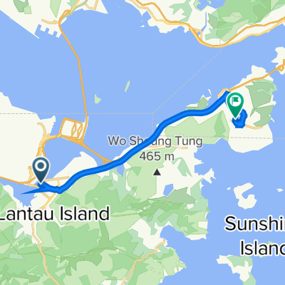 東涌海濱路 to 迪欣路